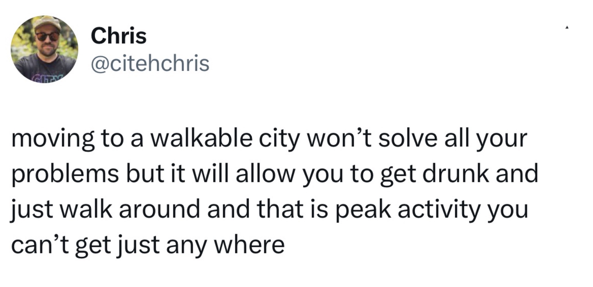 But doing that does solve all your problems